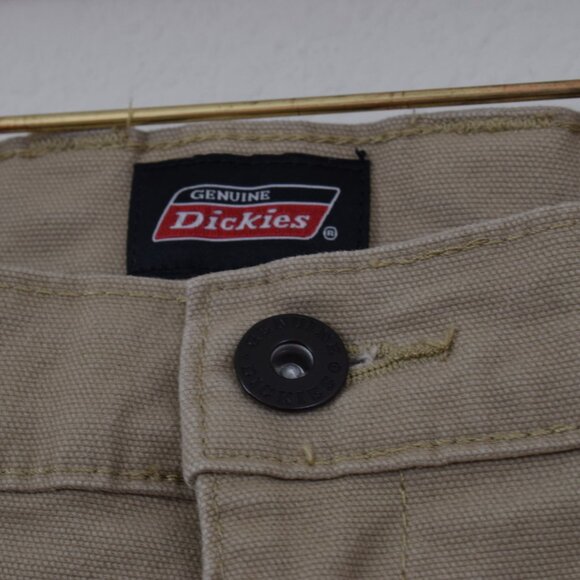 Genuine Dickies Kakhi Canvas Shorts , Sz 36 - Picture 5 of 8